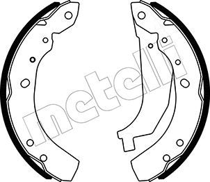 Комплект тормозных колодок METELLI 53-0482 для CHRYSLER CONCORDE