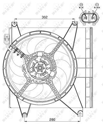 Radiatorventilator