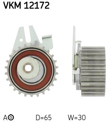 Натяжной ролик, ремень ГРМ SKF VKM 12172 для FIAT COUPE