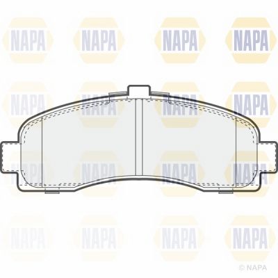 Brake Pad Set NAPA NBP1372