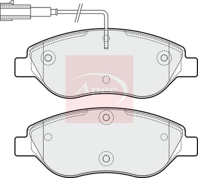APEC Brake Pad Set, disc brake PAD1912