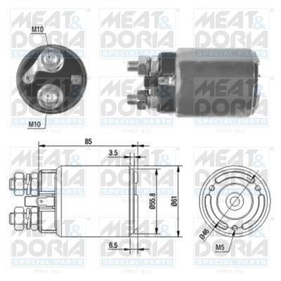 Solenoid Switch, starter 46120