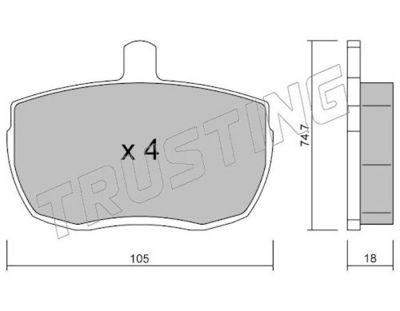 SET PLACUTE FRANA FRANA DISC