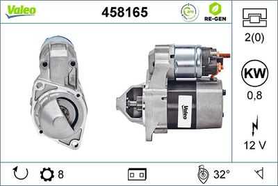 Starter VALEO 458165