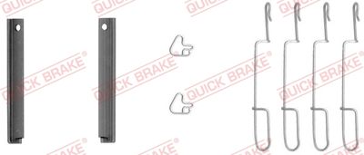 Accessory Kit, disc brake pad 109-1280