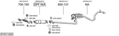 Изпускателна система BOSAL