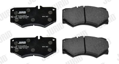 Brake Pad Set, disc brake 571272J