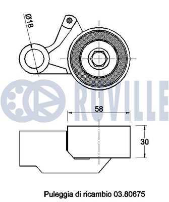 ROLA INTINZATOR CUREA DISTRIBUTIE RUVILLE 542553 1