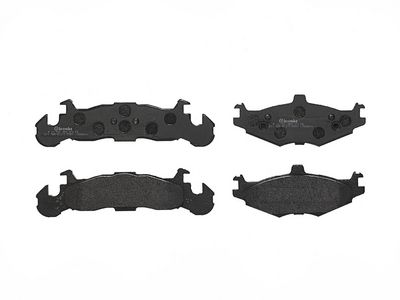 комплект спирачно феродо, дискови спирачки BREMBO P 11 001