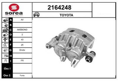 ETRIER FRANA EAI 2164248