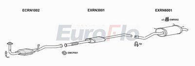 Układ wydechowy EUROFLO RNSCE166001
