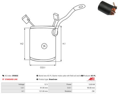 Vorschau Halter, Kohlebürsten Ansicht 3
