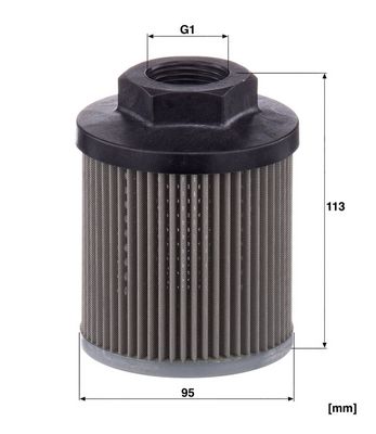 Hydraulisch filter (patroon) past: CASE  CESAB  HELI