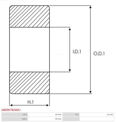 Bearing ABE9078(NSK)