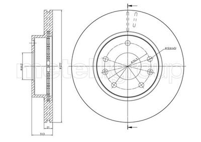 Brake Disc 800-574C