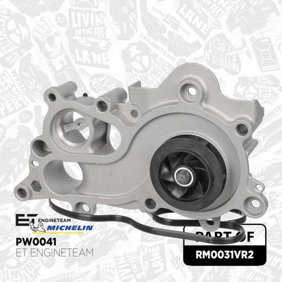SET POMPA APA + CUREA DINTATA ET ENGINETEAM RM0031VR2 7