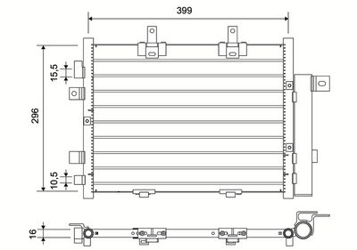 KONDENSATOR KLIMAANLAGE