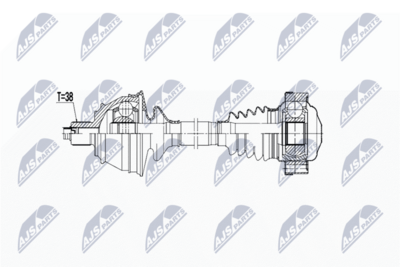 полуоска NTY NPW-WW-239