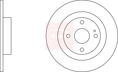 APEC Brake Disc DSK2095