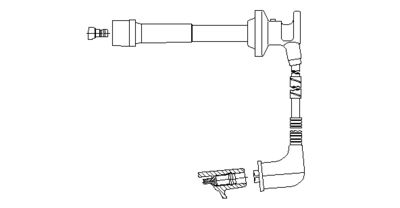 Провод зажигания BREMI 660F64 для MAZDA XEDOS