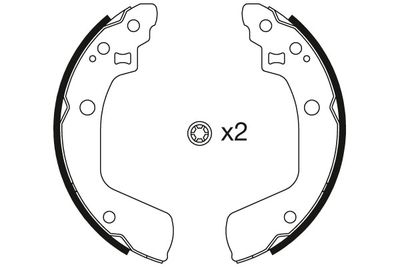 BREMSBACKENSATZ TRW GS8793 1