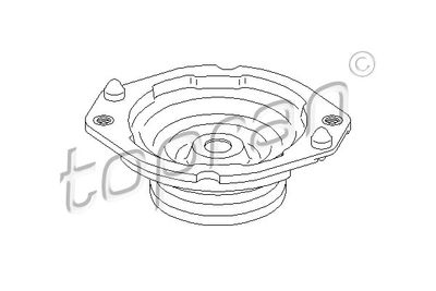 TOPRAN Federbeinstützlager (700 362)