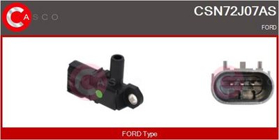 SENZOR PRESIUNE GAZE EVACUARE