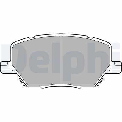 Zestaw klocków hamulcowych, hamulce tarczowe DELPHI LP3184