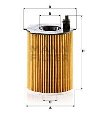 Масляный фильтр MANN-FILTER HU 7033 z для CITROËN SPACETOURER