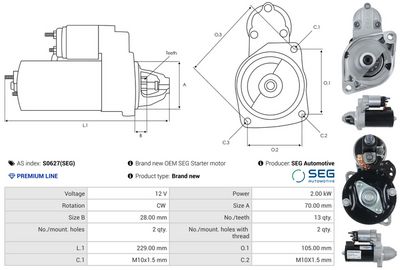 STARTER AS-PL S0627SEG 4