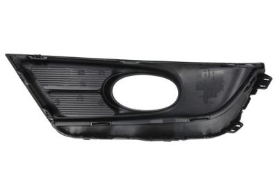 Voorbumper afdekking Voor Rechts (met zwarte streep  voor facelifting, met mistlampgaten, plastic, zwart) past: HONDA CR-V V 12.16-06.23