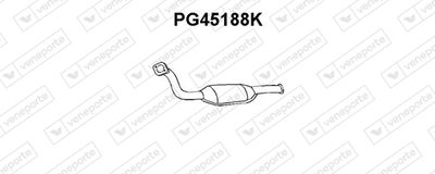 Катализатор VENEPORTE PG45188K для PEUGEOT 405
