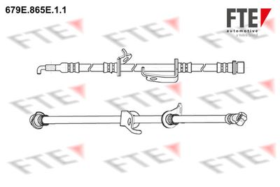 Тормозной шланг FTE 679E.865E.1.1 для TOYOTA RAV 4