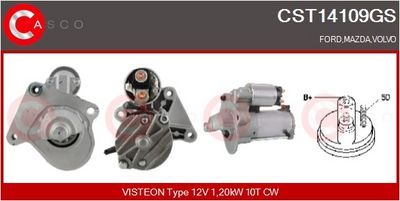 STARTER CASCO CST14109GS