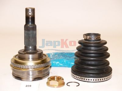 каре комплект, полуоска JAPKO 62209