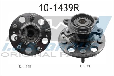 IJS GROUP 10-1439R Подшипник ступицы  для HYUNDAI ELANTRA (Хендай Елантра)