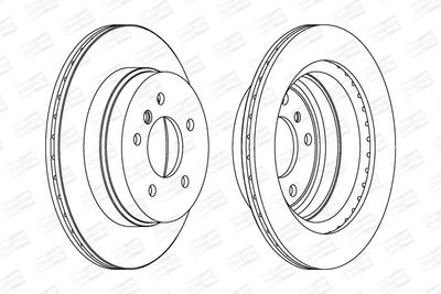 BREMSSCHEIBE CHAMPION 562442CH 1