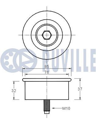 ROLA GHIDARE/CONDUCERE CUREA TRANSMISIE RUVILLE 541637 1