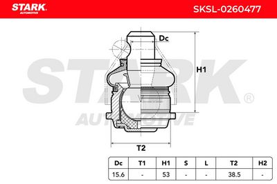 Шарнири STARK SKSL-0260477