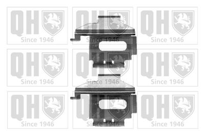 Комплектующие, колодки дискового тормоза QUINTON HAZELL BFK910 для VW LT