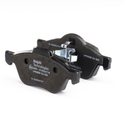 BREMSBELAGSATZ SCHEIBENBREMSE DELPHI LP2252 6