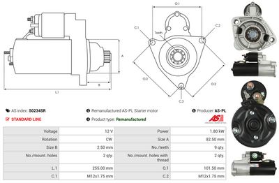 STARTER AS-PL S0234SR 4
