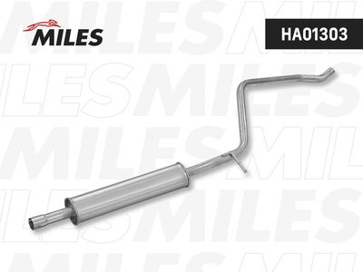Средний глушитель выхлопных газов MILES HA01303