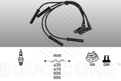 Комплект проводов зажигания EFI AUTOMOTIVE 8002 для MAZDA DEMIO