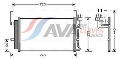 KONDENSATOR KLIMAANLAGE
