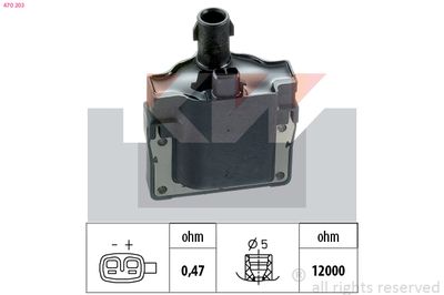 BOBINA DE INDUCTIE KW 470203