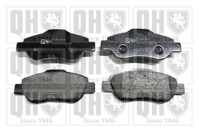 Комплект тормозных колодок, дисковый тормоз QUINTON HAZELL BP1475 для FIAT PANDA