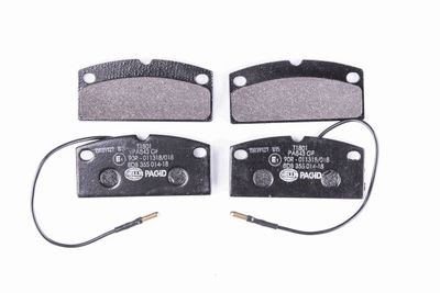 Комплект тормозных колодок, дисковый тормоз HELLA 8DB 355 014-181 для AIXAM A.751