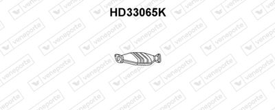 Катализатор VENEPORTE HD33065K для HONDA CONCERTO