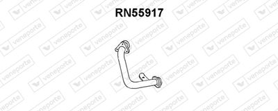 Глушитель выхлопных газов конечный VENEPORTE RN55479 для RENAULT MASTER